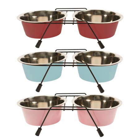 Draadstandje met potten