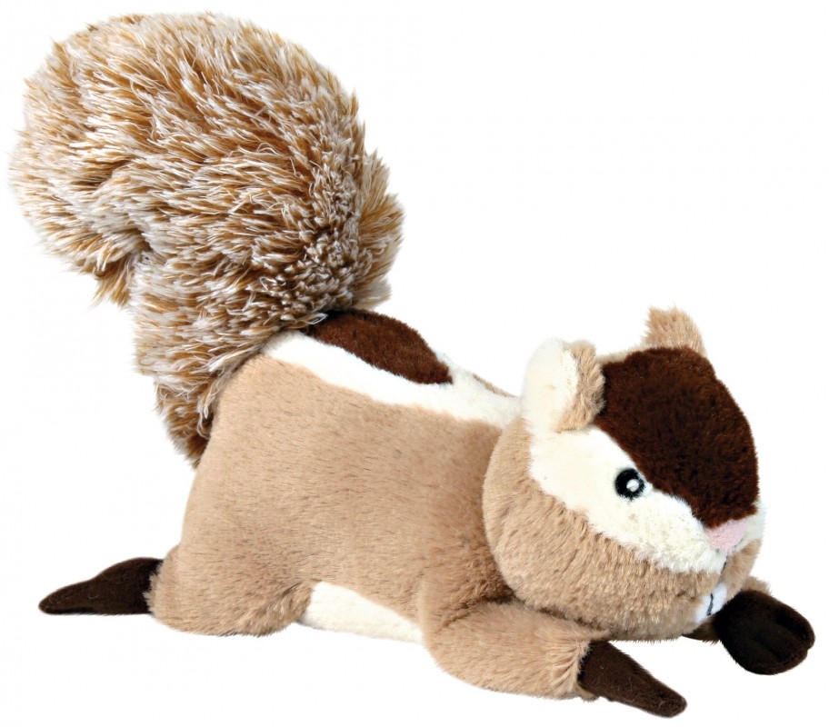 Dog toy pluche eekhoorn