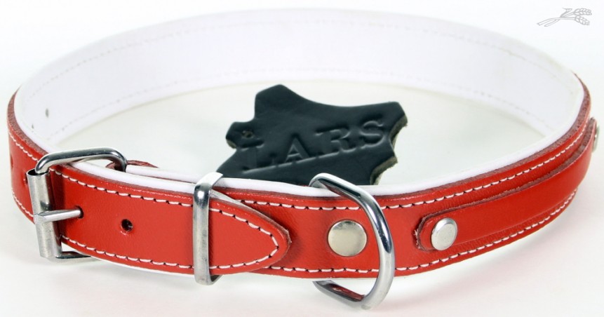 Halsband Lars Rood Gevoerd