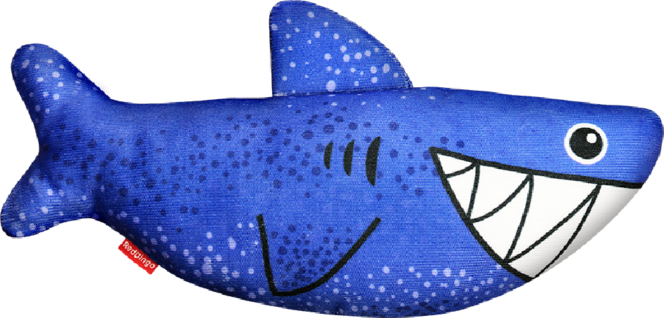 Red Dingo Durables Toys Haai