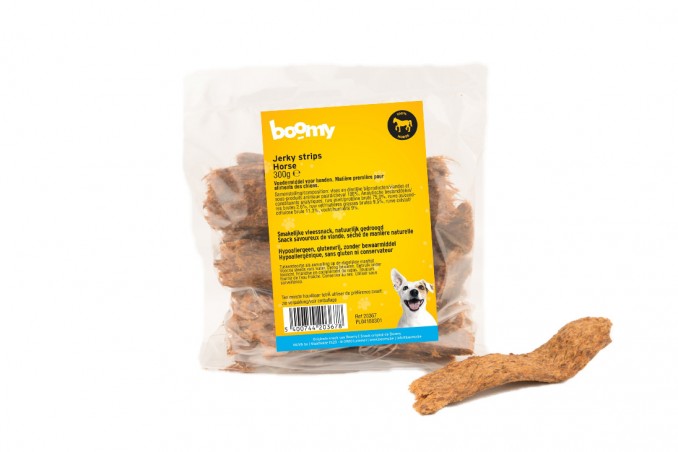 Jerky strips horse