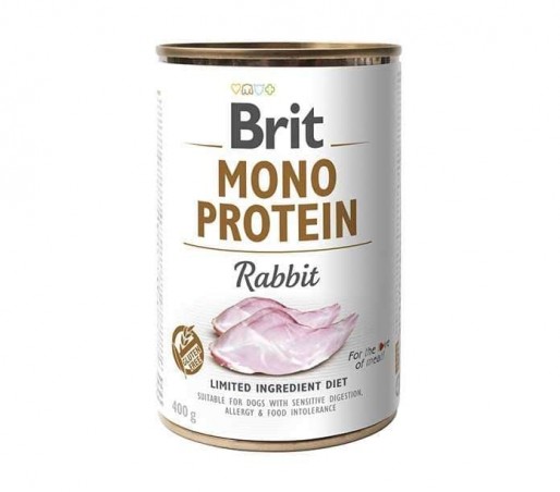 Brit Blik Mono Protein Rabbit